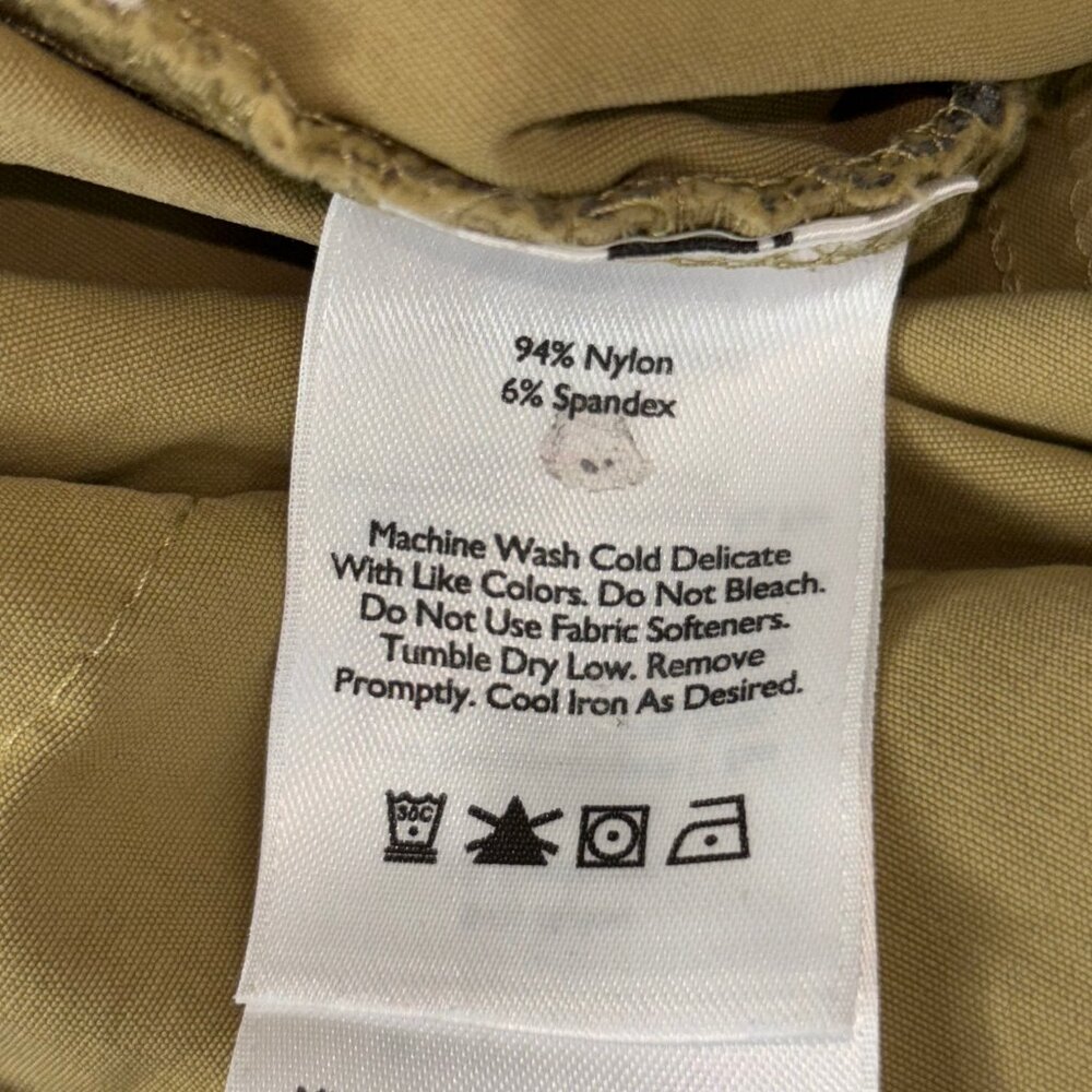 Eddie Bauer Rainier Cargo Pants Men's Size 30 x 30 Beige Outdoor Camping Stretch - Picture 11 of 11